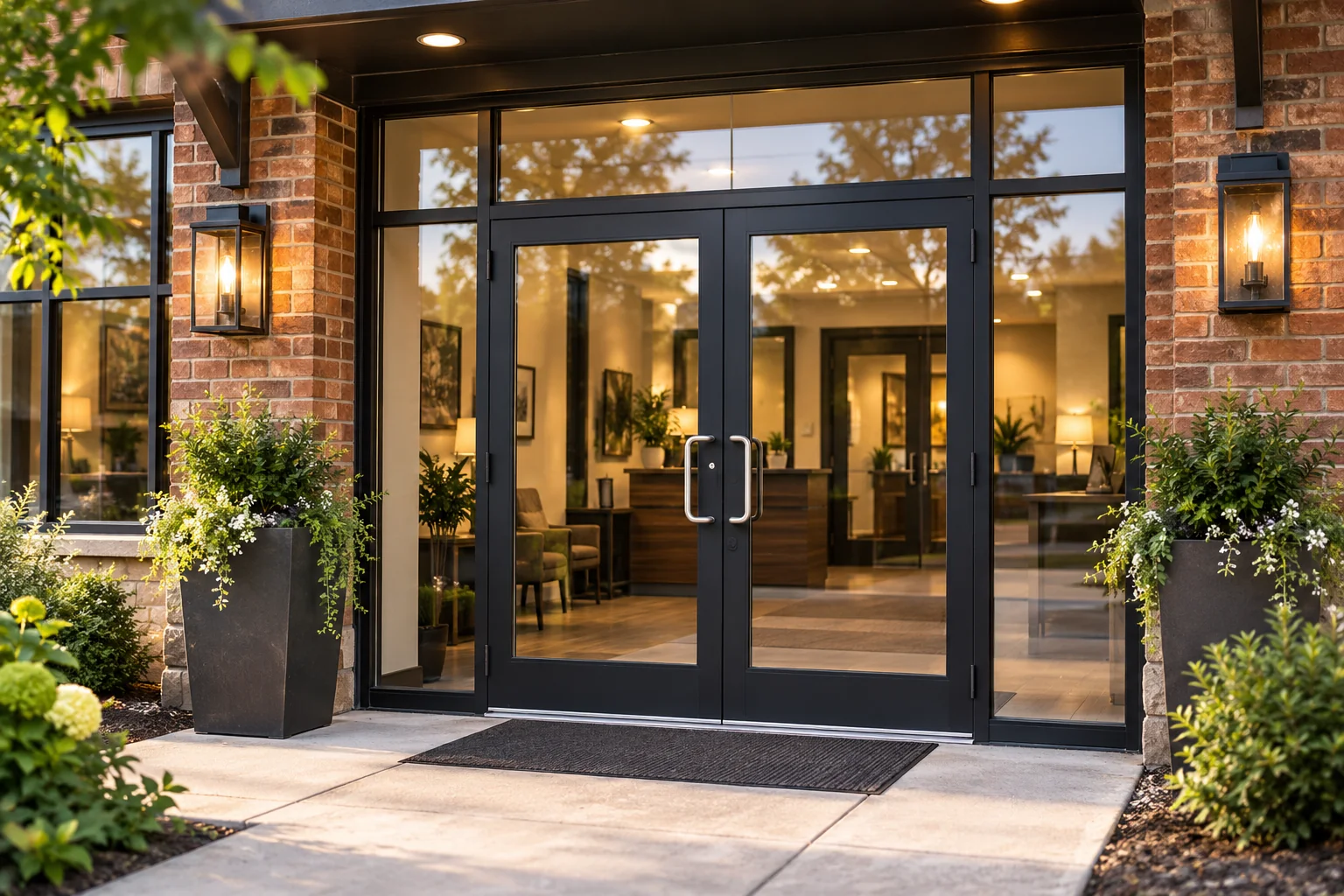Well maintained commercial storefront